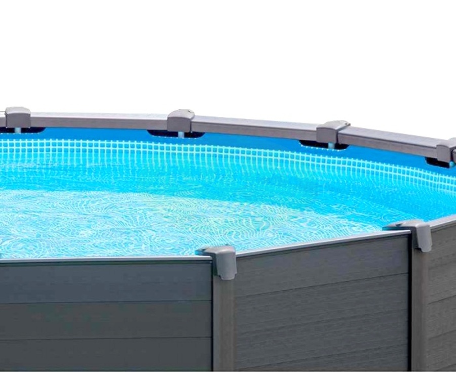 Piscine Résine Graphite Anthracite ø478m H 124m