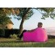 Fauteuil gonflable 130x70x50 cm Fuchsia