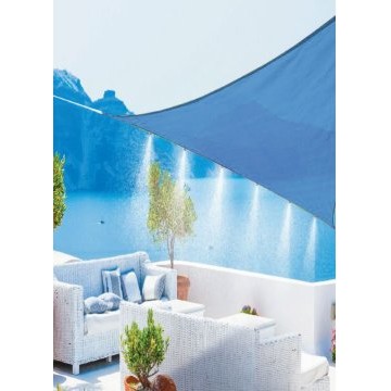 Voile d''Ombrage Triangulaire 3.60m brumi6buse bleu