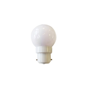 Ampoule spherique led d 45mm 0.5w b22 blanc