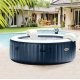 Spa Gonflable Air INTEX ROND Ø216cm 6 pl.LED NAVY