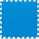 9 Dalles Tapis Sol Mousse 50x50 4mm 2.25m² Bleue