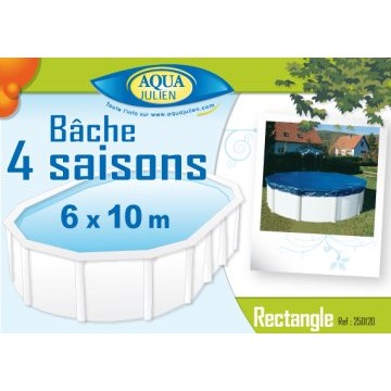 Bâche 4 Saisons piscine Rectangulaire 6x10m