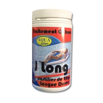 Chlore JLong 1 kg en pastilles de 20Grs