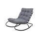 Rocking chair Madrid Gris anthracite